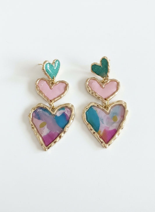 Candy Heart Mosaic Drops