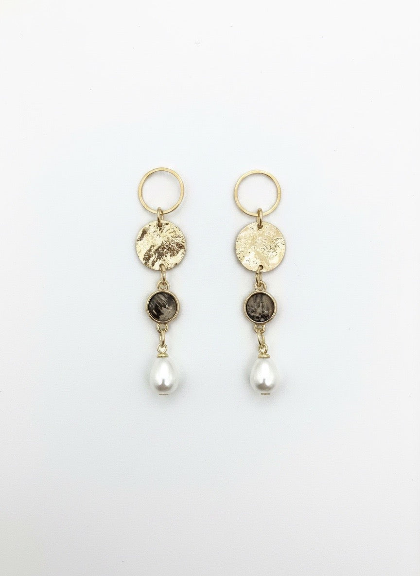 Abalone Pearl Cascade Drops