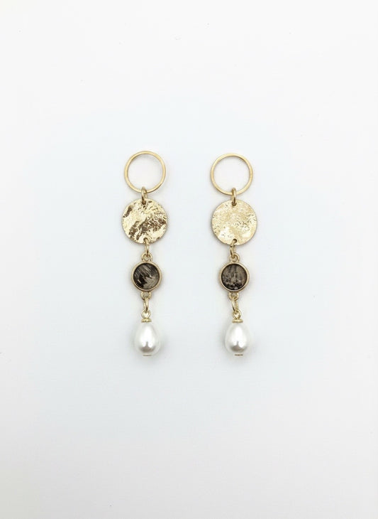 Abalone Pearl Cascade Drops