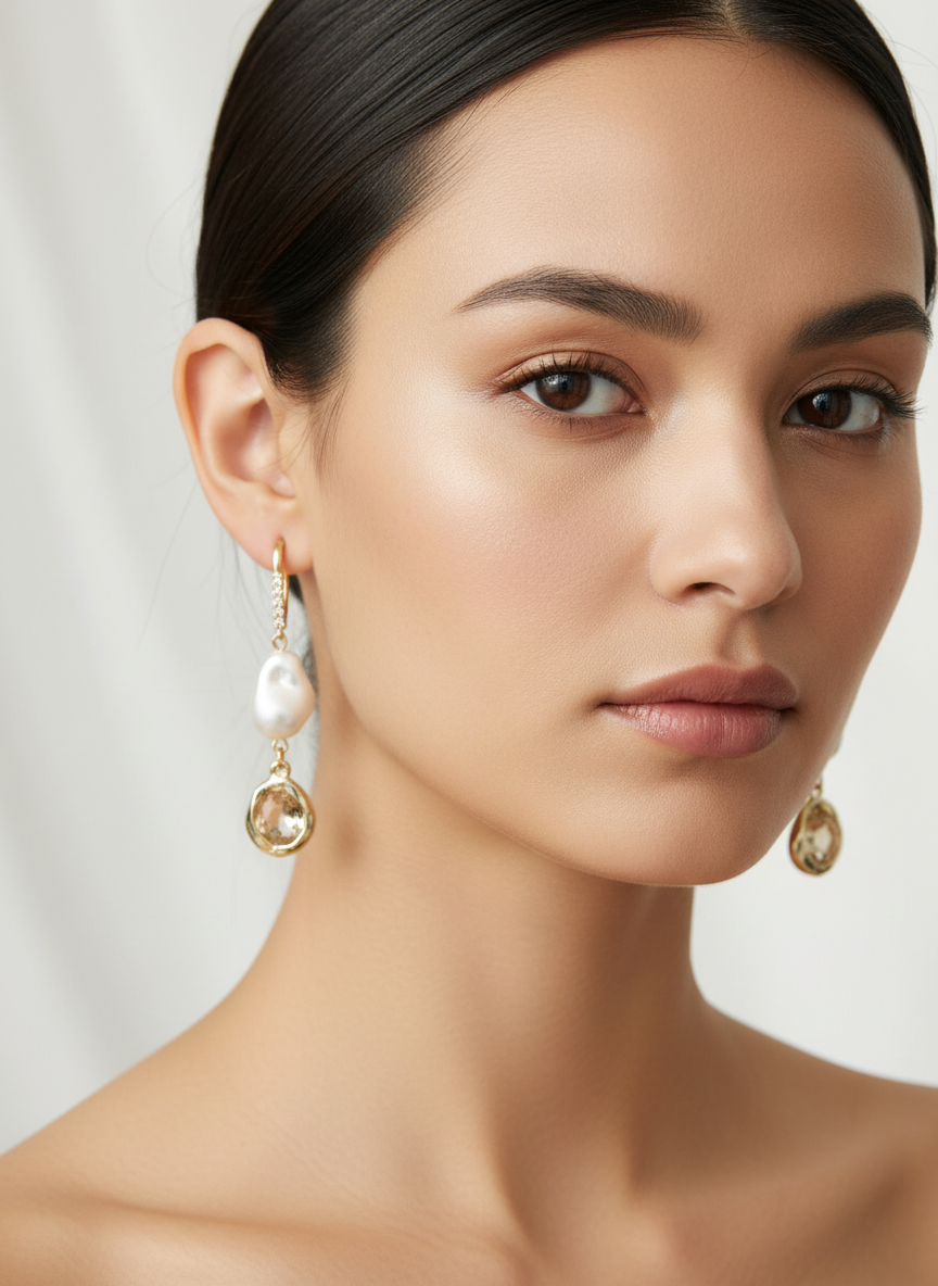 Golden Drift Pearl Drops