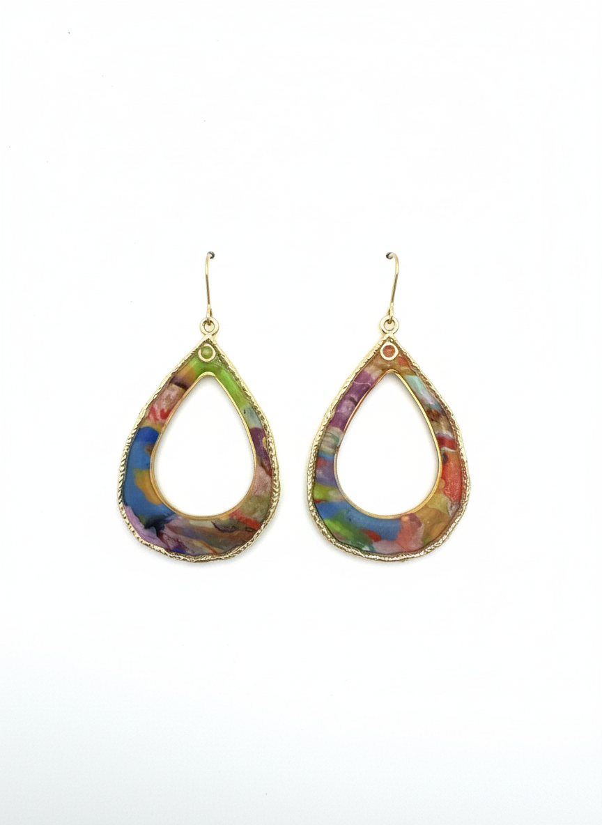 The Colour Pop Teardrop Earrings