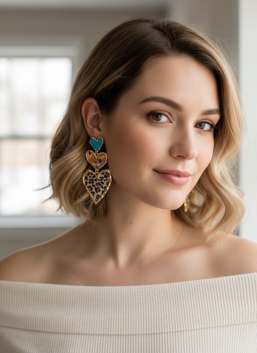 Cross Your Heart (deep turquoise)