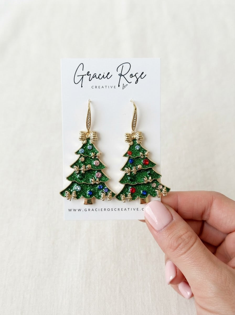 Evergreen Christmas Tree Drops