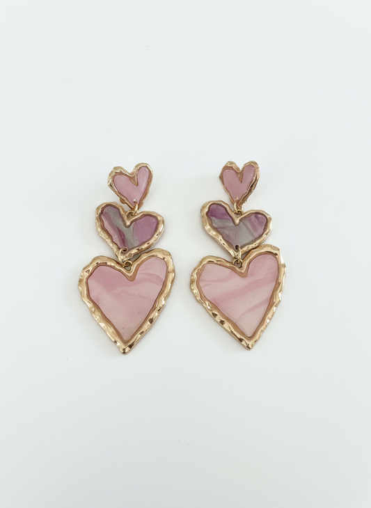 The Romance Triple Heart Drops