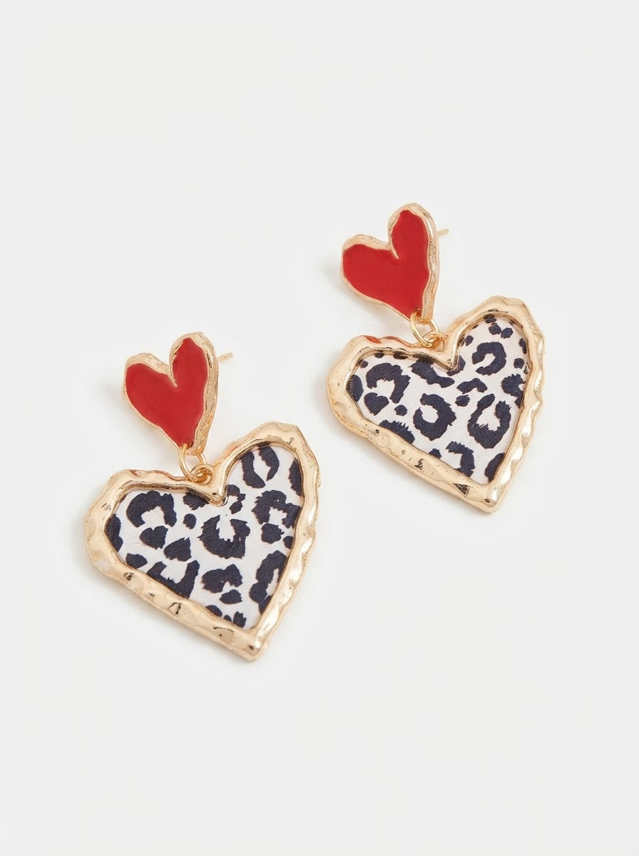 Cross Your Heart (mini red monochrome)