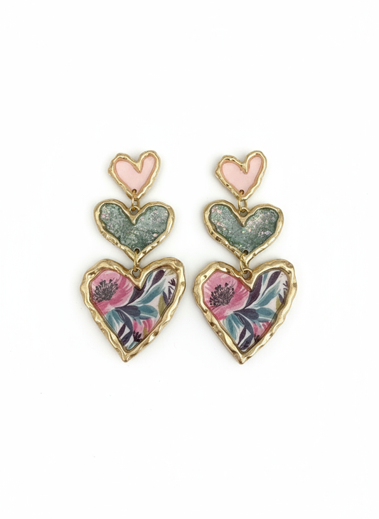 Cross Your Heart (floral fun)