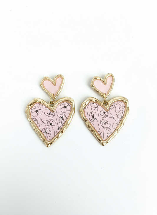 Cross Your Heart (pink poppy)