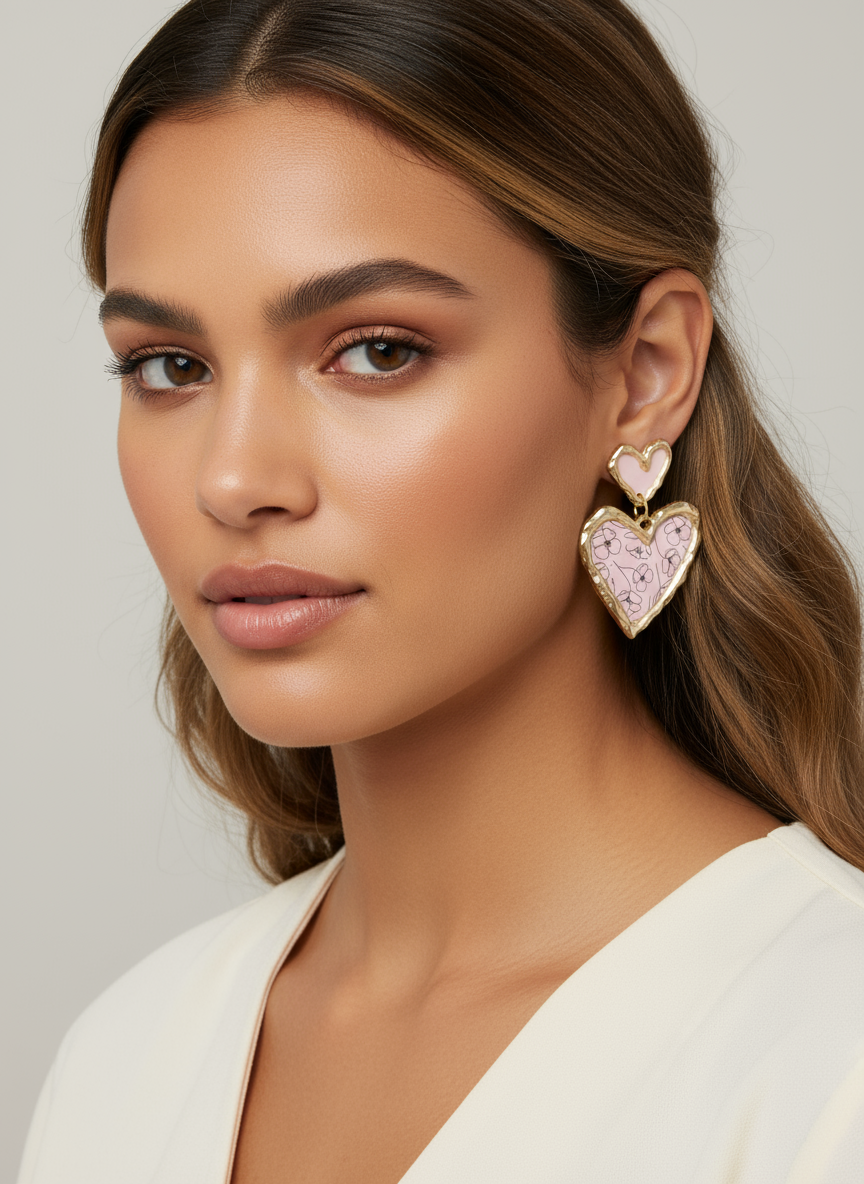 Cross Your Heart (pink poppy)