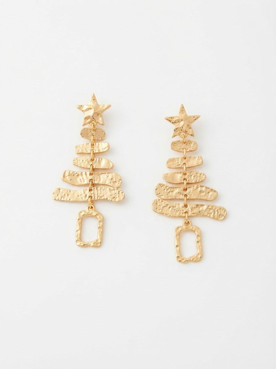 Gilded Starlight Christmas Tree Drops)