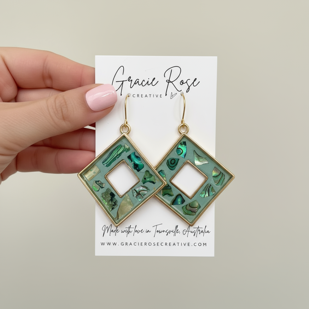 Sage Mosaic Diamonds