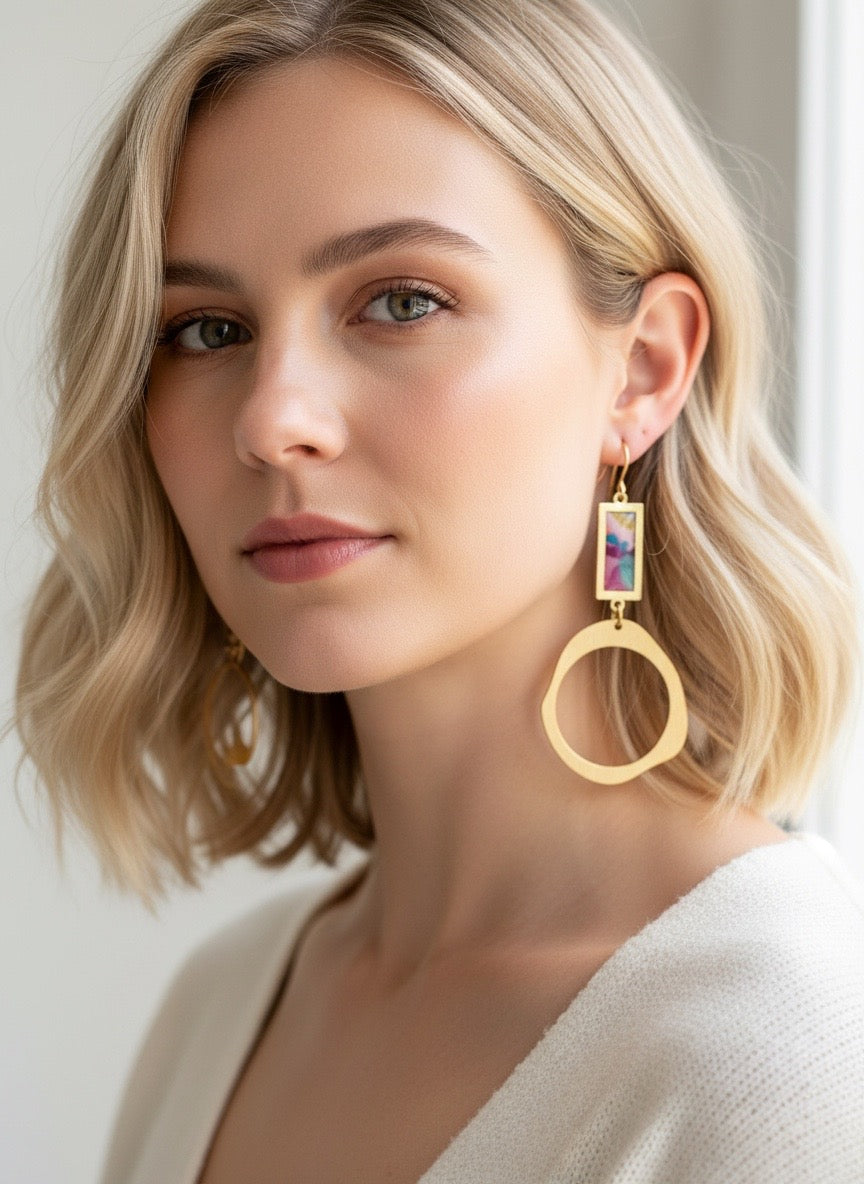 Confetti Halo Drops