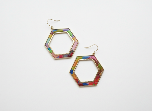 Prism Luxe Hexagon Drops