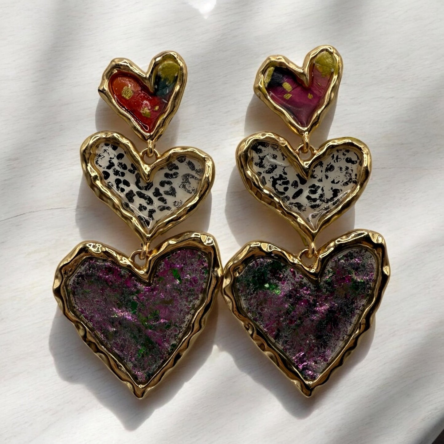 Cross Your Heart (leopard sparkle)
