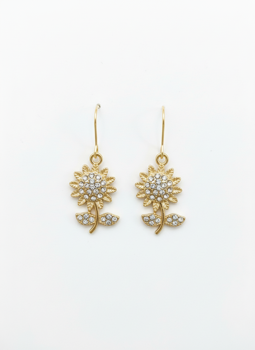 Golden Bloom Sparkle Drops