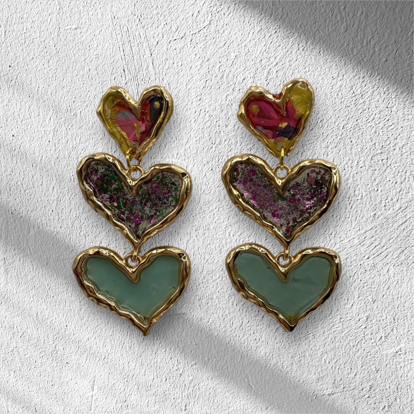 Cross Your Heart (floral sage)