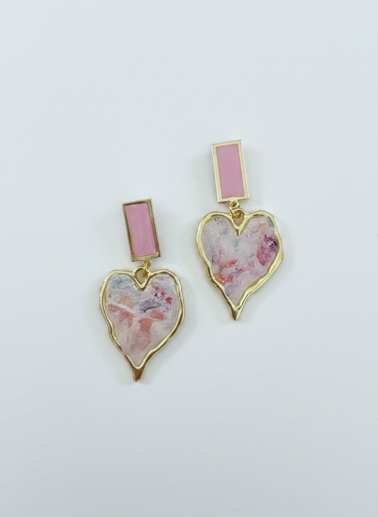 Blush Bloom Heart Drops