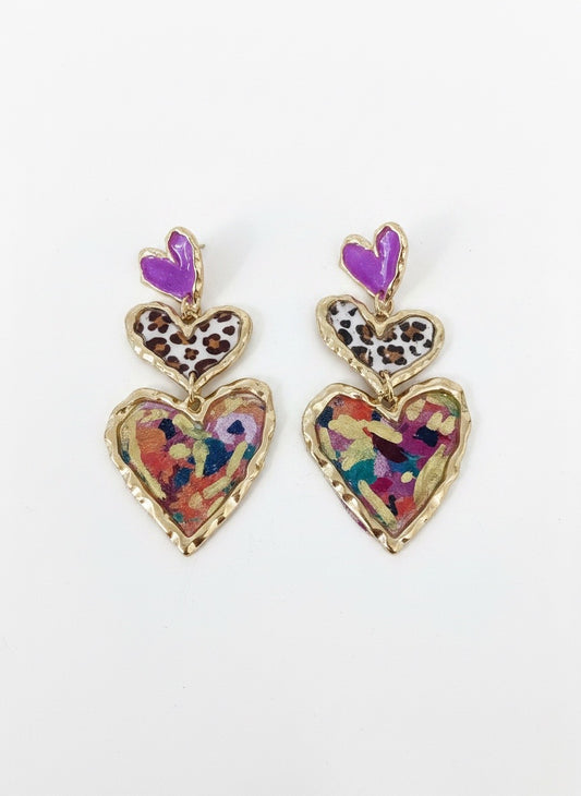 Cross Your Heart (magenta pink)
