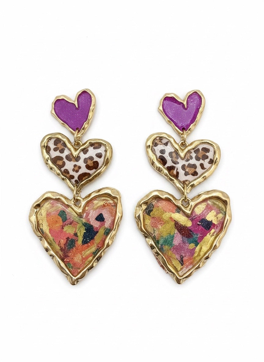 Cross Your Heart (magenta pink)