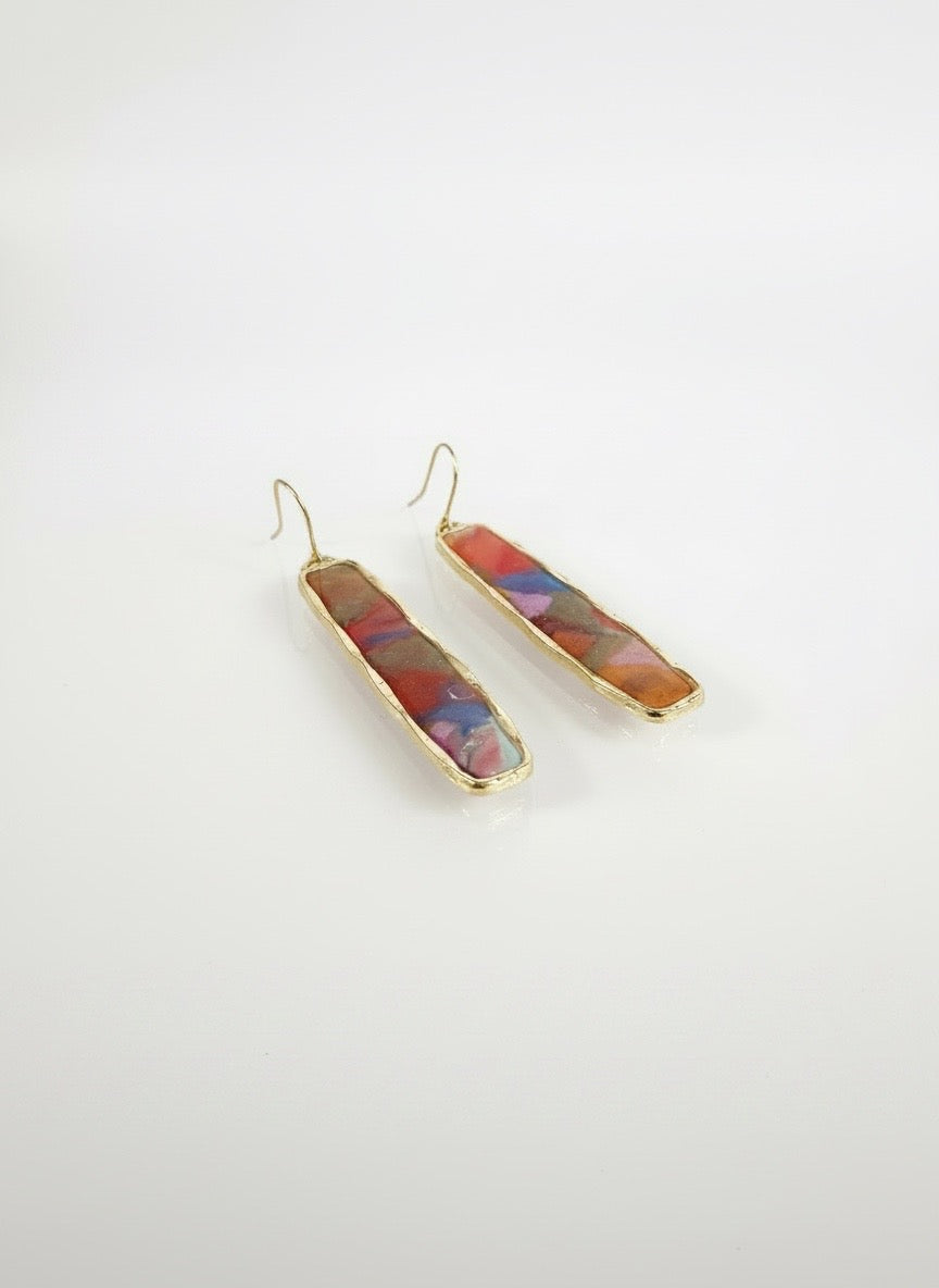 Rainbow Marble Bar Drop