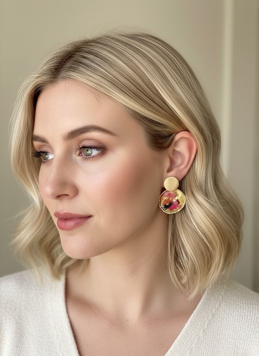 Bold Botanical Mini Studs