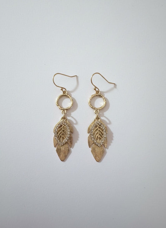 Long Celestial Feather Drops