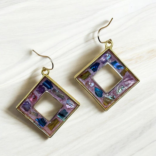 Pink Mosaic Diamonds